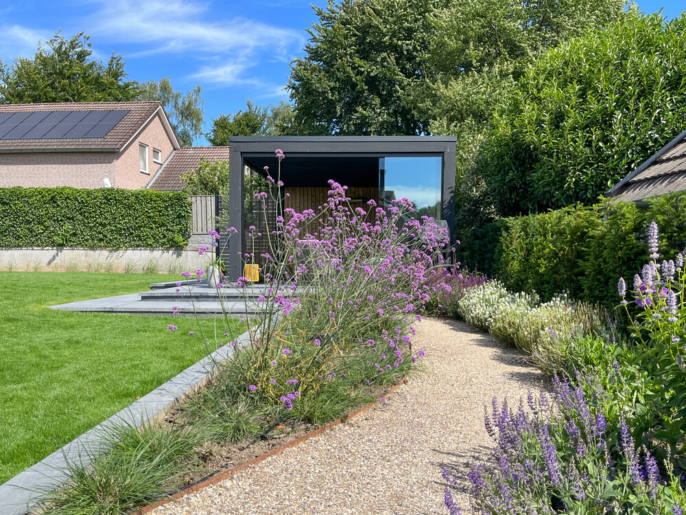 Moderne en onderhoudsvriendelijke tuin