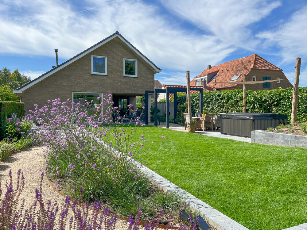 Moderne en onderhoudsvriendelijke tuin