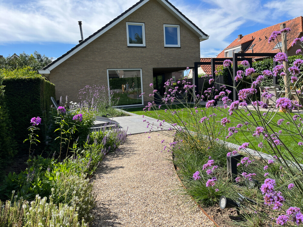 Moderne en onderhoudsvriendelijke tuin