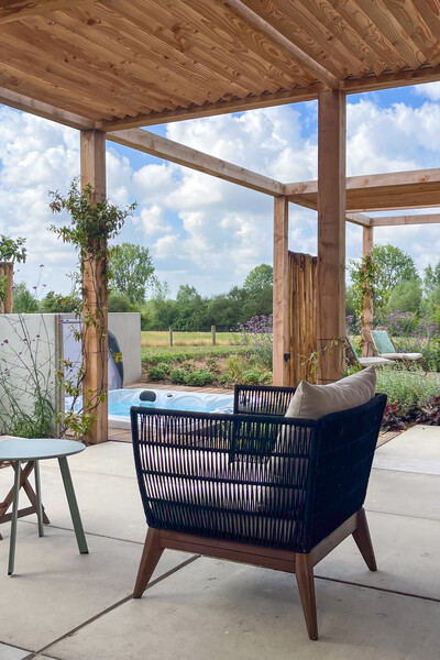 Landelijke wellnesstuin, Milsbeek